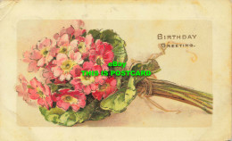 R591988 Birthday Greeting. 1911. Greeting Card - Monde