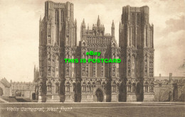 R591995 Wells Cathedral. West Front. Friths Series. No. 23867 - Monde
