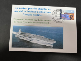 3-5-2023 (4 Z 2) Le Contrat Pour Les Chaufferies Nucléaire Du Futur Porte-avions Français Notifieé (Aircraft Carrier Fr) - Militaria