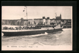 AK Dieppe, Le Paquebot Dieppe  - Passagiersschepen