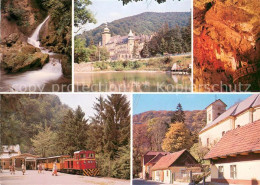 73626373 Lillafuered Wasserfall Schloss Grotte Eisenbahn Kirche Lillafuered - Ungarn