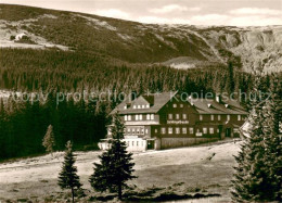 73626358 Riesengebirge_Krkonose_Karkonosze Die Schlingelbaude Mit Der Hampelbaud - Tchéquie