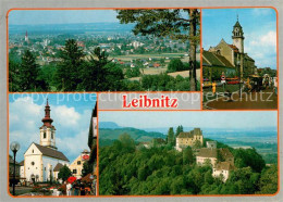 73626122 Leibnitz Panorama Kirche Erzbischoefliches Schloss Seggau Leibnitz - Andere & Zonder Classificatie