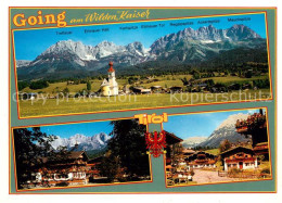 73626058 Going Wilden Kaiser Tirol Panorama Stanglwirt Ortsmotiv Going Wilden Ka - Autres & Non Classés