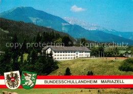 73626039 Mariazell Steiermark Bundesschullandheim Mit Gemeindealpe Und Oetscher  - Autres & Non Classés