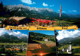 73626028 Ellmau Tirol Panorama Stimmungsbild Kirche Ellmau Tirol - Autres & Non Classés