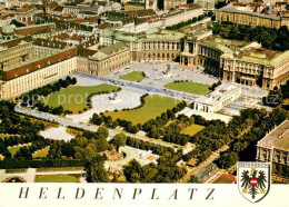 73626004 Wien Heldenplatz Fliegeraufnahme Wien - Andere & Zonder Classificatie