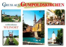 73625925 Gumpoldskirchen Niederoesterreich Panorama Kirche Dorfpartie Meikerhof  - Autres & Non Classés