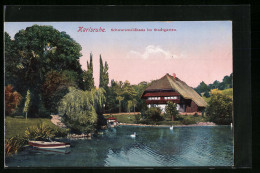 AK Karlsruhe, Schwarzwaldhaus Im Stadtgarten  - Karlsruhe