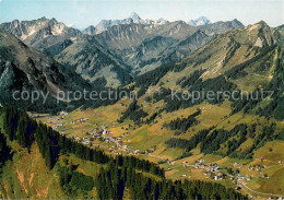 73625845 Mittelberg Kleinwalsertal Panorama Mit Boedmen Mittelberg Kleinwalserta - Autres & Non Classés