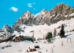 73625830 Tuerlwandhuette Winteridyll Mit Dachstein Tuerlwandhuette - Sonstige & Ohne Zuordnung