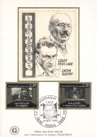 Carte Maximum-Cinémathéque-Feuillade Guitry-Oblitération Paris En 1986    L2885 - Timbres (représentations)