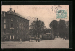 CPA Louviers, Place D`Evreux Et Avenue Du Docteur Postel  - Louviers