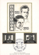 Carte Maximum-Cinémathéque-Becker Truffaut-Oblitération Paris En 1986    L2885 - Francobolli (rappresentazioni)