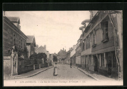 CPA Les Andelys, La Rue Du General Fontanges De Couzan  - Les Andelys