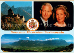 73625783 Liechtenstein  Fuerstentum Schloss Vaduz Fuerst Hans Adam II Und Fuerst - Liechtenstein