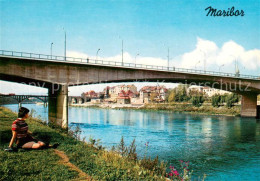 73625505 Maribor Marburg Drau Bruecke Maribor Marburg Drau - Slovénie