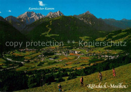 73625333 Koetschach-Mauthen Kaernten Panorama Karnischer Kamm Alpen Bergbauern K - Sonstige & Ohne Zuordnung