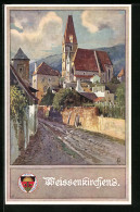 AK Deutscher Schulverein Nr. 162: Weissenkirchen, Strasse Mit Blick Zur Kirche  - War 1914-18