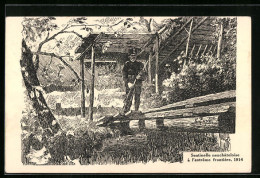 Künstler-AK Sentinelle Neuchateloise à L`extreme Frontière, 1914  - Sonstige & Ohne Zuordnung