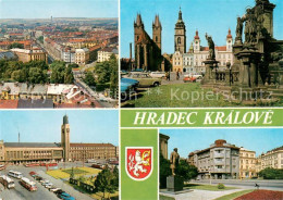 73625242 Hradec Kralove Kralovehradecko Celkovy Pohled Z Bile Veze Zizkovo Names - Czech Republic