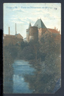 AK Neuss 1911 Römerturm Mit Obertor, Coloriert (PK0204 - Autres & Non Classés