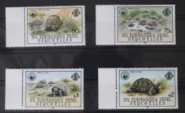 Seychellen 104-107 Postfrisch Naturschutz #WC933 - Seychelles (1976-...)