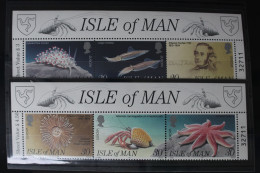 Großbritannien Isle Of Man 587-592 Postfrisch Meerestiere #WF017 - Andere & Zonder Classificatie