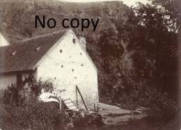 PHOTO FRANCAISE - LE MOULIN GINGON (?) A PIERRE PERTHUIS PRES DE SAINT PERE YONNE 89 - VERS 1900 - 1910 - Lieux