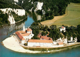 73624571 Kelheim Kloster Weltenburg Mit Donaudurchbruch Fliegeraufnahme Kelheim - Kelheim