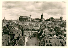 73624554 Nuernberg Burg Blick Vom Sebalder Kirchturm Ueber Den Albrecht Duerer P - Nuernberg