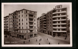 Cartolina Trieste, Largo Piave  - Trieste