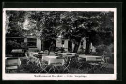 AK Roisdorf, Waldrestaurant Buchholz - Blick Auf Gebaüde Und Garten  - Autres & Non Classés