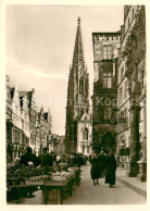 73624433 Muenster Westfalen Prinzipalmarkt Mit Lambertikirche Muenster Westfalen - Muenster