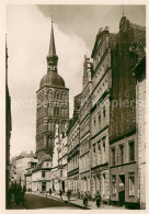 73624394 Stralsund Mecklenburg Vorpommern Badenstrasse Mit Nicolaikirche Stralsu - Stralsund