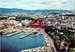 3-5-2024 (4 Z 5) Norway - Oslo Town Hall & Harbour - Noruega