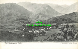 R592252 Rosthwaite Valley. Abrahams Series No. 122 - Welt