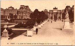 3-5-2024 (4 Z 5) VERY OLD - Sepia - France - Paris Jardin Des Tuileries - Árboles