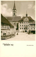 73623566 Iphofen Marktplatz Altstadt Gasthof Fachwerkhaeuser Blick Zur Stadtpfar - Altri & Non Classificati