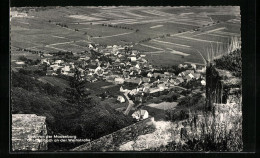 AK Eschbach An Der Weinstrasse, Blick Von Der Madenburg Aus  - Other & Unclassified
