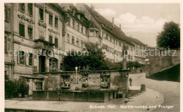 73623196 Schwaebisch Hall Marktbrunnen Und Pranger Schwaebisch Hall - Schwäbisch Hall