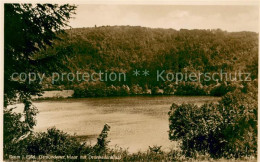 73623034 Daun Eifel Gemuendener Maar Mit Dronkedenkmal Ehemaliger Vulkan Daun Ei - Daun