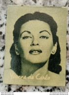 Bh14 Figurina Cartonata Personaggi Famosi  Nannina Actress Yvonne De Carlo - Kataloge