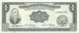 Philippines - 1 Peso - ND ( 1949 ) - Pick 133.f - Sign. 5 - Serie LN - Philippinen