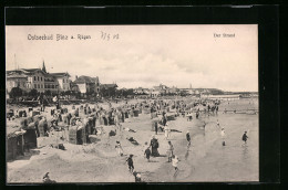 AK Binz / Rügen, Strand Mit Villen  - Rügen