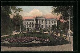 AK Kiel, Schlossgarten Mit Universität  - Kiel