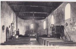 Troo (41 Loir Et Cher) Intérieur De L'église Saint Jacques Des Guérets - édit. HB N° 21 - Other & Unclassified