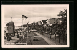 AK Bansin / Seebad, Strandpromenade Mit Villen  - Altri & Non Classificati