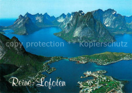 73731128 Reine Lofoten Fliegeraufnahme  Reine Lofoten - Norway