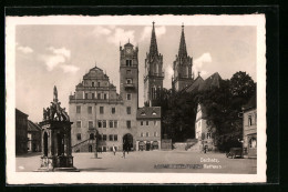 AK Oschatz, Platz Mit Rathaus  - Oschatz
